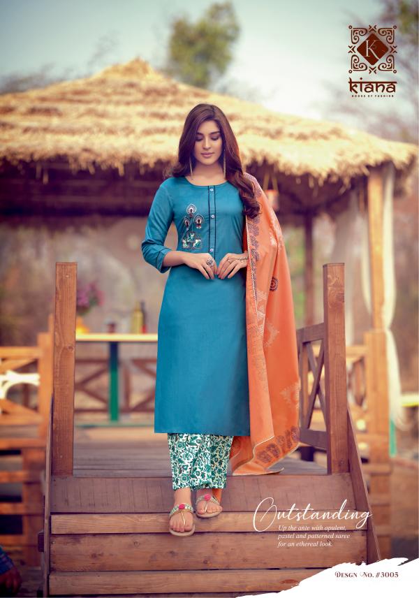 Kiana Kashida Cotton Readymade Ladies Wear Collection